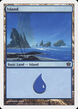 Island (336) [Ninth Edition] | Sanctuary Gaming