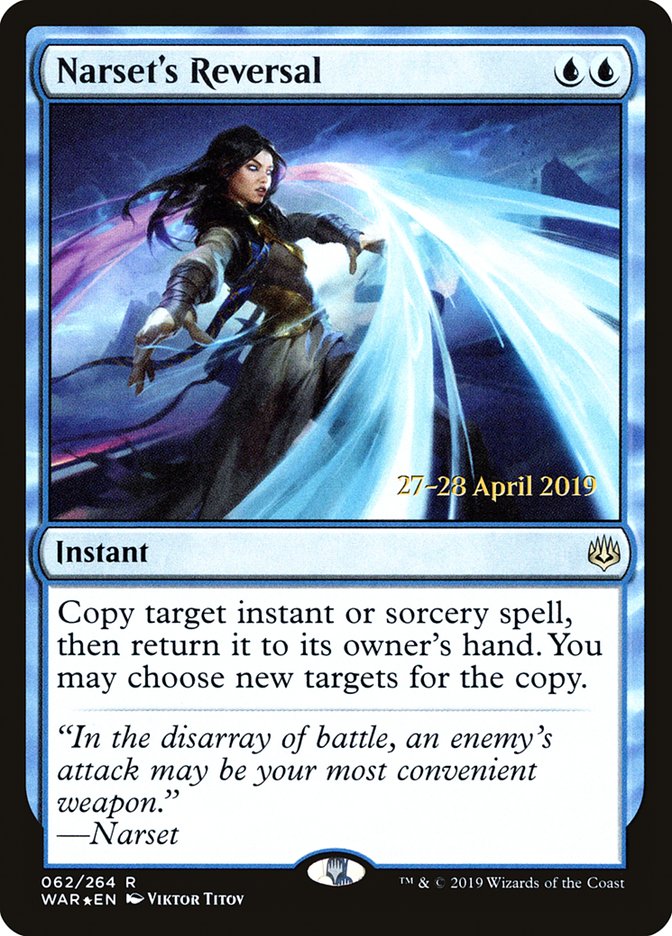 Narset's Reversal  [War of the Spark Prerelease Promos] | Sanctuary Gaming