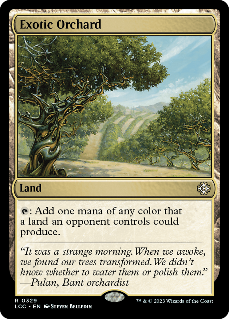 Exotic Orchard [The Lost Caverns of Ixalan Commander] | Sanctuary Gaming