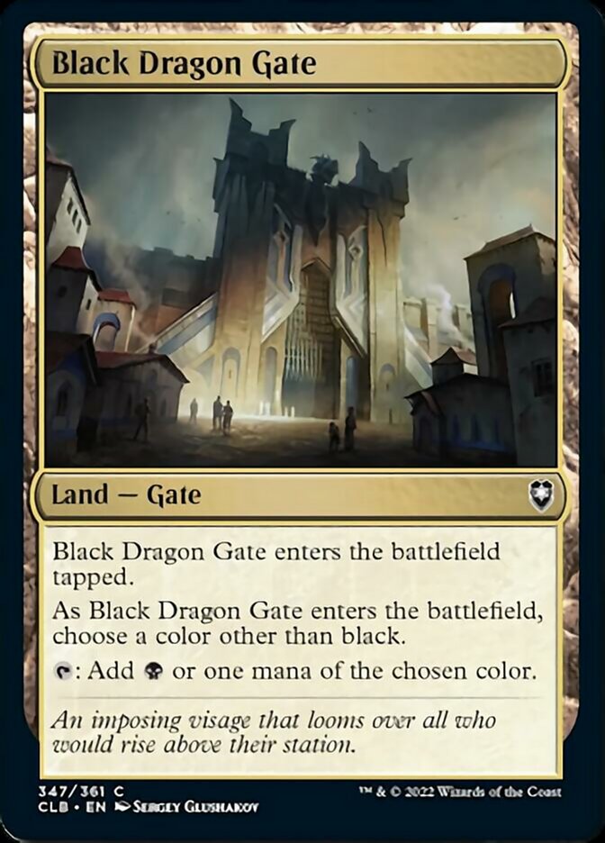 Black Dragon Gate [Commander Legends: Battle for Baldur's Gate] | Sanctuary Gaming