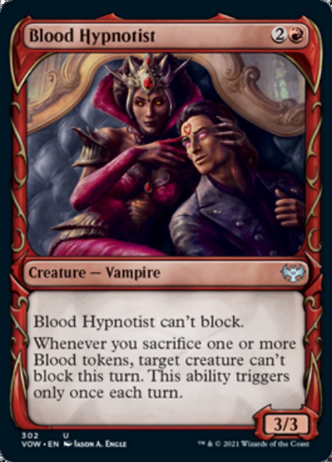 Blood Hypnotist (Showcase Fang Frame) [Innistrad: Crimson Vow] | Sanctuary Gaming