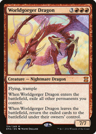 Worldgorger Dragon [Eternal Masters] | Sanctuary Gaming