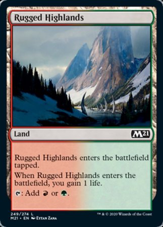 Rugged Highlands [Core Set 2021] | Sanctuary Gaming