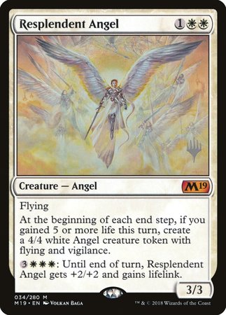 Resplendent Angel [Core Set 2019 Promos] | Sanctuary Gaming