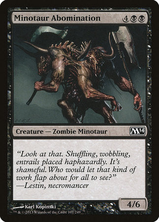 Minotaur Abomination [Magic 2014] | Sanctuary Gaming