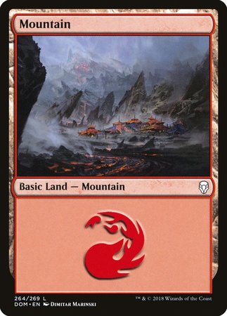 Mountain (264) [Dominaria] | Sanctuary Gaming