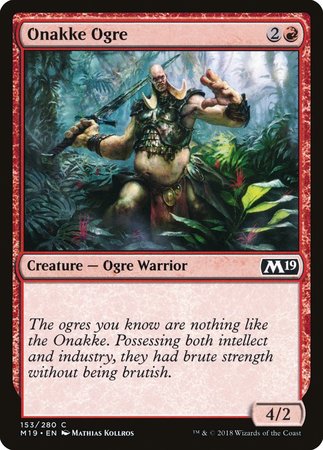 Onakke Ogre [Core Set 2019] | Sanctuary Gaming