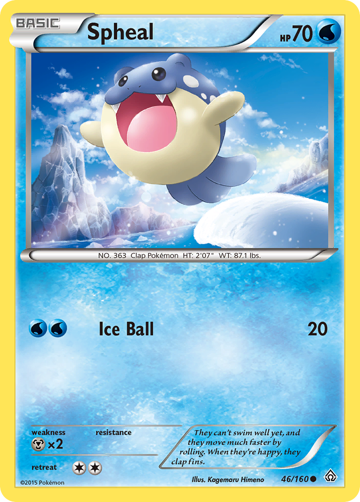 Spheal (46/160) [XY: Primal Clash] | Sanctuary Gaming