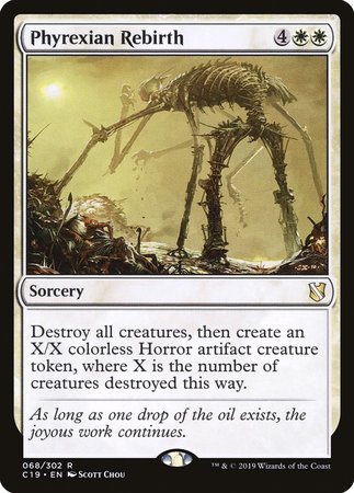 Phyrexian Rebirth [Commander 2019] | Sanctuary Gaming