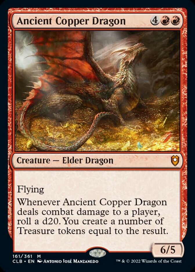 Ancient Copper Dragon [Commander Legends: Battle for Baldur's Gate] | Sanctuary Gaming