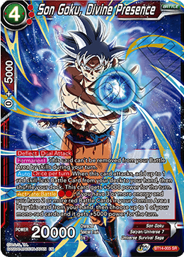 Son Goku, Divine Presence (BT14-005) [Cross Spirits] | Sanctuary Gaming