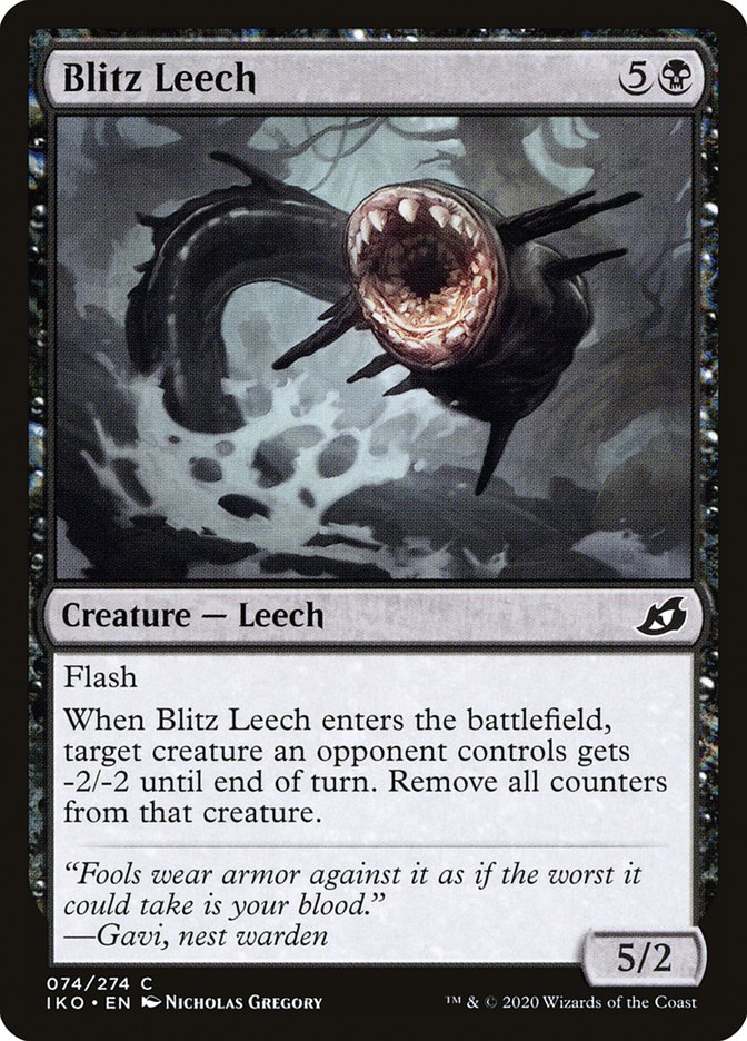 Blitz Leech [Ikoria: Lair of Behemoths] | Sanctuary Gaming