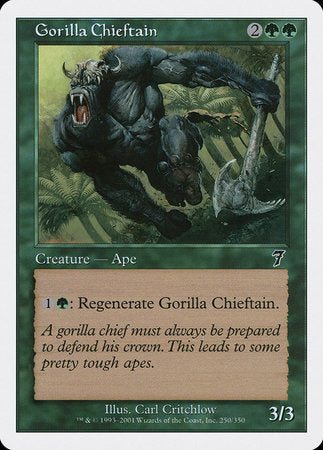 Gorilla Chieftain [Seventh Edition] | Sanctuary Gaming