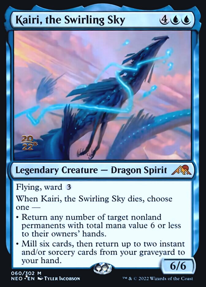 Kairi, the Swirling Sky [Kamigawa: Neon Dynasty Prerelease Promos] | Sanctuary Gaming