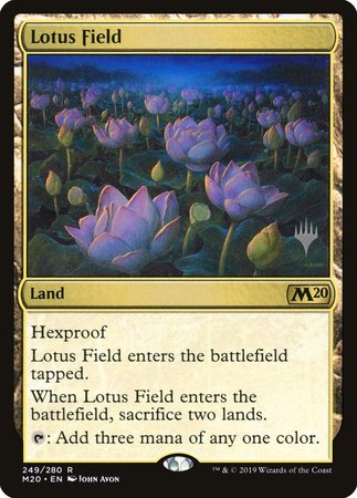 Lotus Field [Core Set 2020 Promos] | Sanctuary Gaming