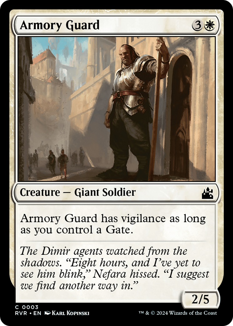 Armory Guard [Ravnica Remastered] | Sanctuary Gaming