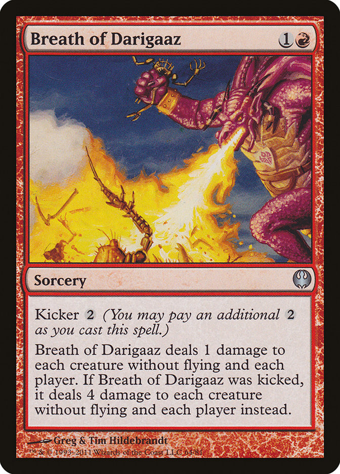 Breath of Darigaaz [Duel Decks: Knights vs. Dragons] | Sanctuary Gaming
