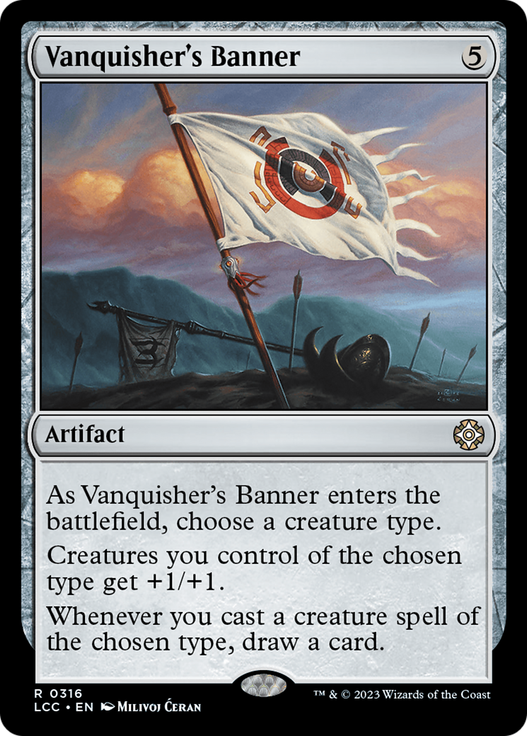 Vanquisher's Banner [The Lost Caverns of Ixalan Commander] | Sanctuary Gaming