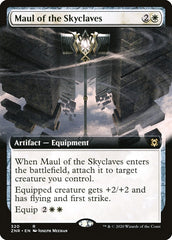 Maul of the Skyclaves (Extended Art) [Zendikar Rising] | Sanctuary Gaming