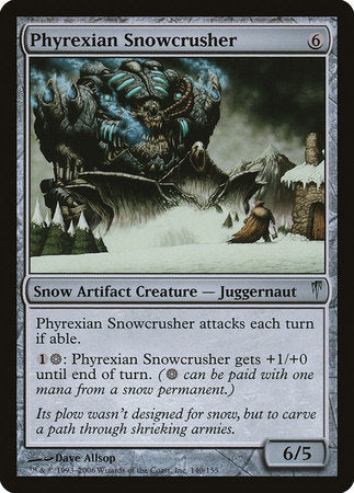 Phyrexian Snowcrusher [Coldsnap] | Sanctuary Gaming