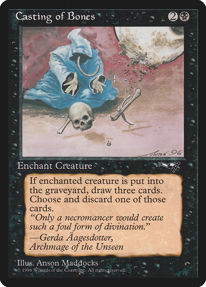 Casting of Bones (Skull on Ground) [Alliances] | Sanctuary Gaming
