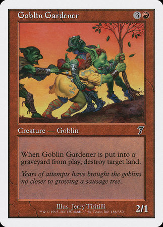 Goblin Gardener [Seventh Edition] | Sanctuary Gaming
