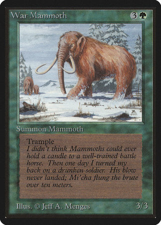 War Mammoth [Limited Edition Beta] | Sanctuary Gaming