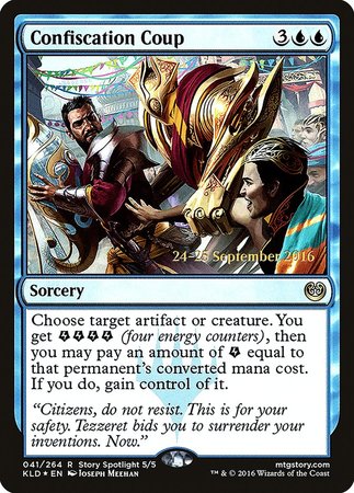 Confiscation Coup [Kaladesh Promos] | Sanctuary Gaming