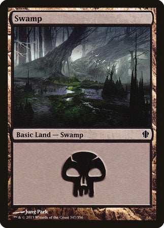 Swamp (347) [Commander 2013] | Sanctuary Gaming