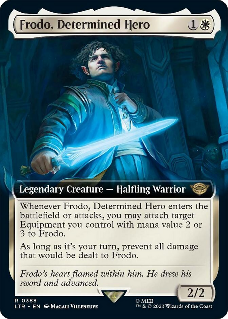 Frodo, Determined Hero (Extended Art) [The Lord of the Rings: Tales of Middle-Earth] | Sanctuary Gaming