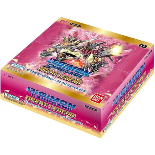 Digimon BT04 Great Legends Booster Box | Sanctuary Gaming