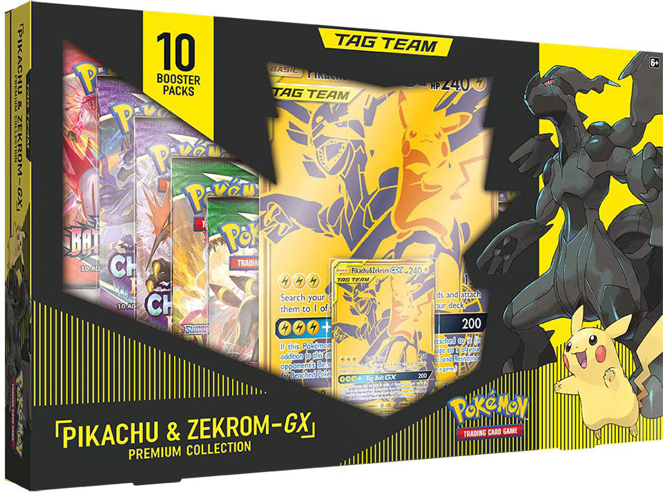 Pokemon TCG Pikachu & Zekrom-GX Premium Collection Box | Sanctuary Gaming
