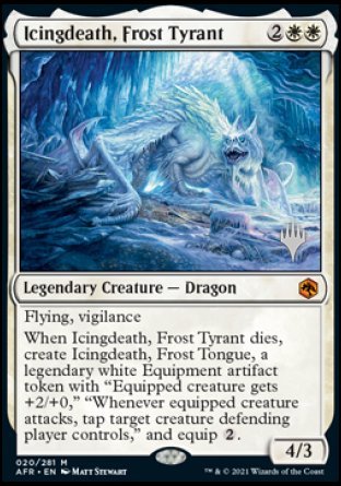 Icingdeath, Frost Tyrant (Promo Pack) [Dungeons & Dragons: Adventures in the Forgotten Realms Promos] | Sanctuary Gaming