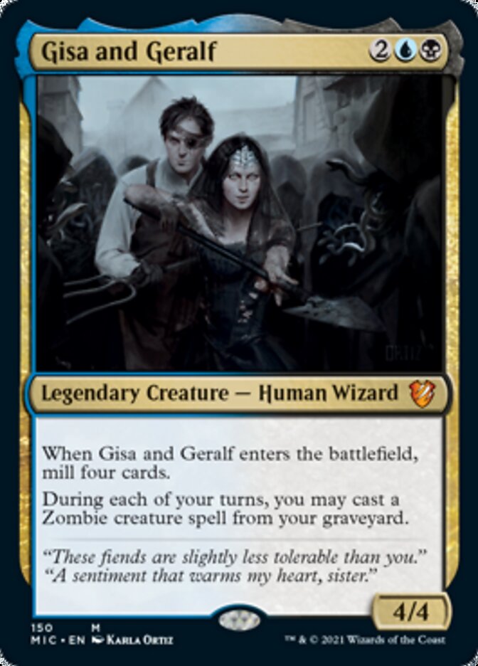 Gisa and Geralf [Innistrad: Midnight Hunt Commander] | Sanctuary Gaming