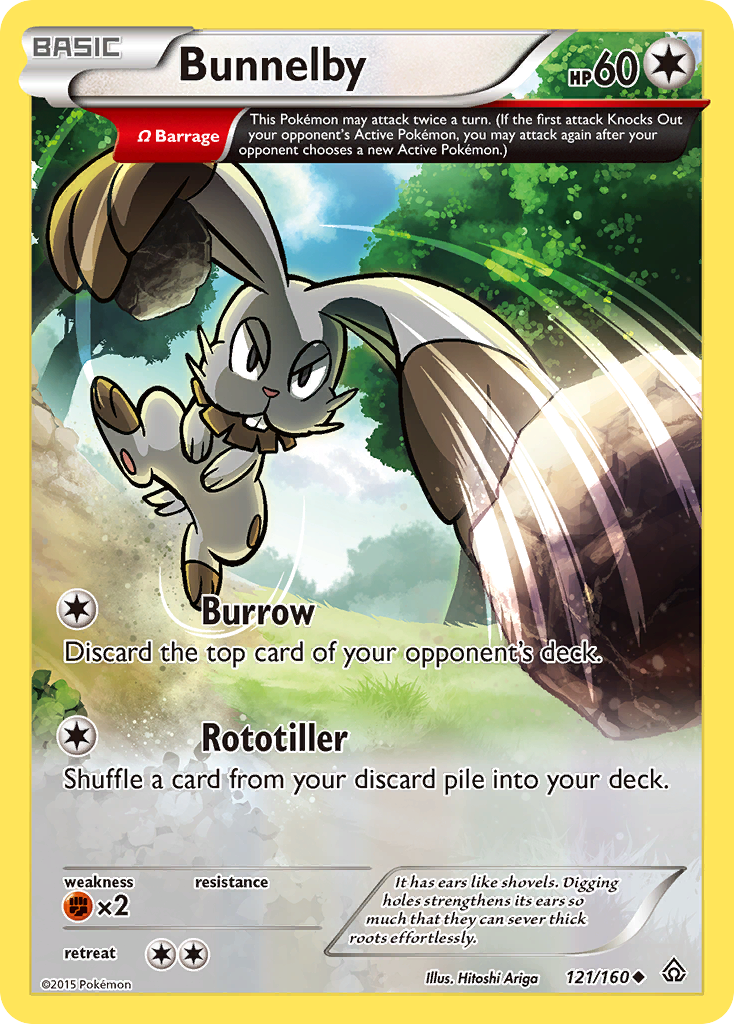 Bunnelby (121/160) [XY: Primal Clash] | Sanctuary Gaming