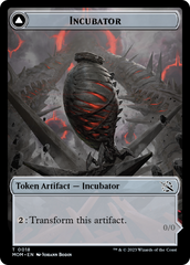 Incubator // Phyrexian (18) Double-Sided Token [March of the Machine Tokens] | Sanctuary Gaming