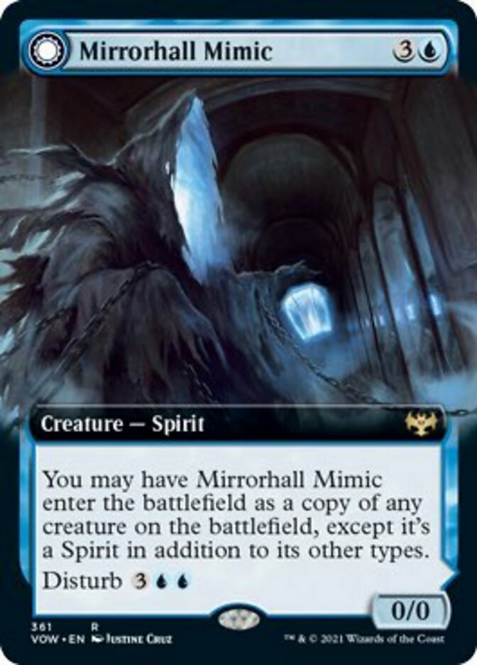Mirrorhall Mimic // Ghastly Mimicry (Extended) [Innistrad: Crimson Vow] | Sanctuary Gaming