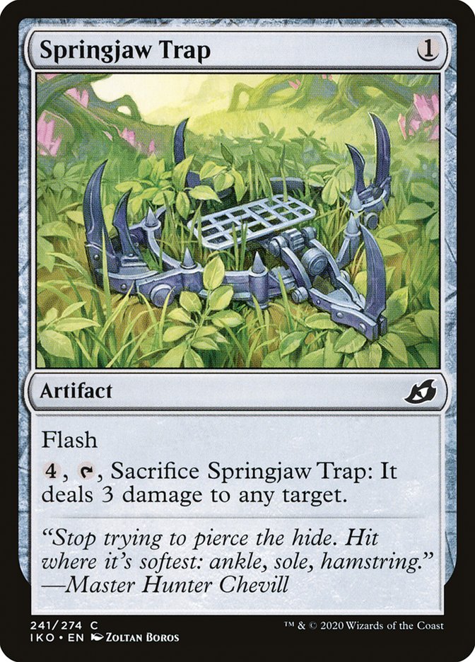 Springjaw Trap [Ikoria: Lair of Behemoths] | Sanctuary Gaming