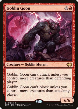 Goblin Goon [Duel Decks: Merfolk vs. Goblins] | Sanctuary Gaming