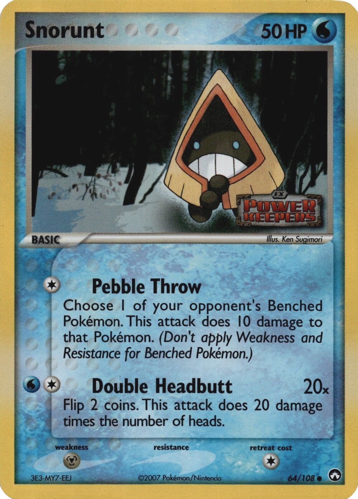 Snorunt (64/108) (Stamped) [EX: Power Keepers] | Sanctuary Gaming
