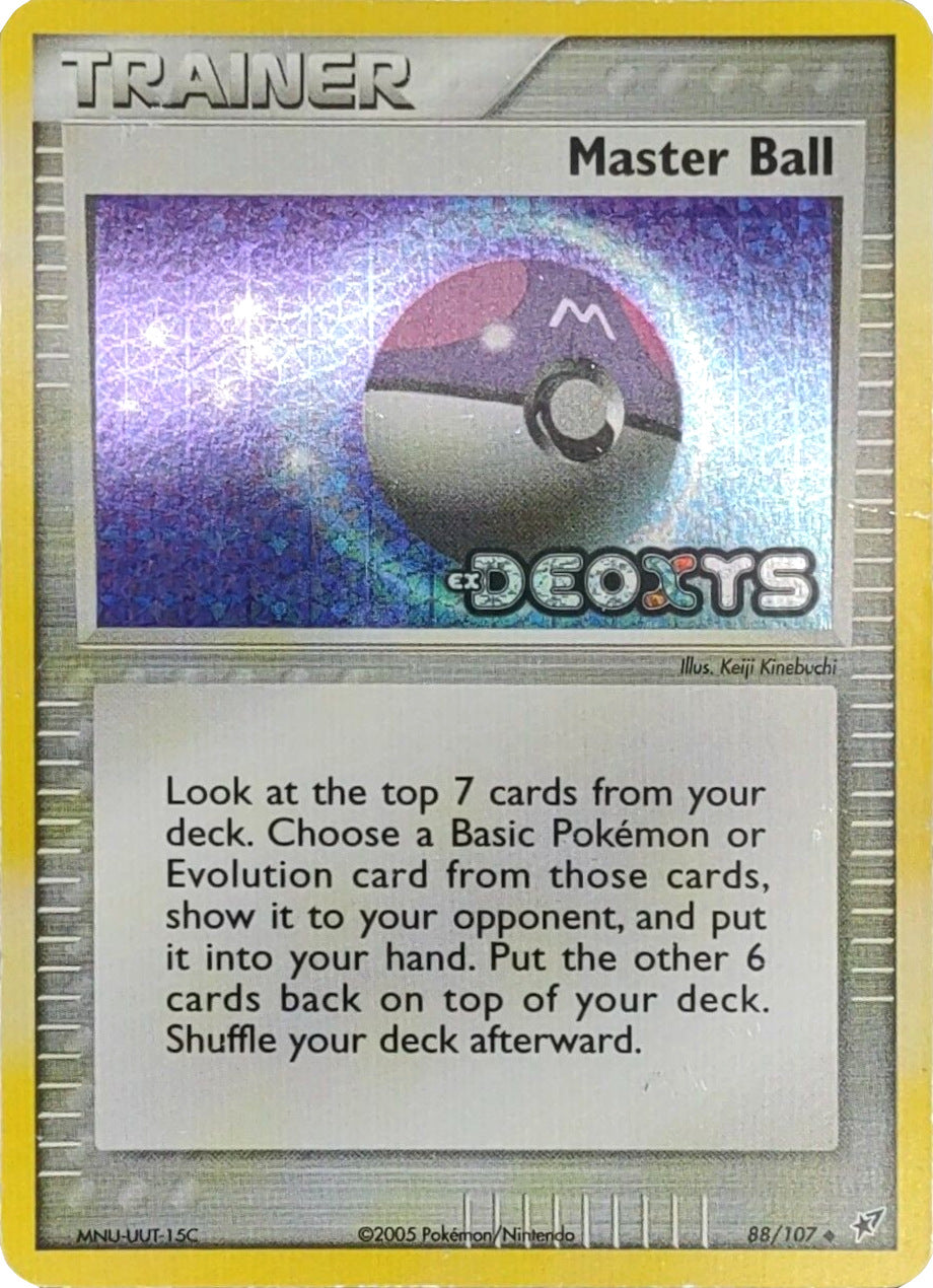 Master Ball (88/107) (Stamped) [EX: Deoxys] | Sanctuary Gaming