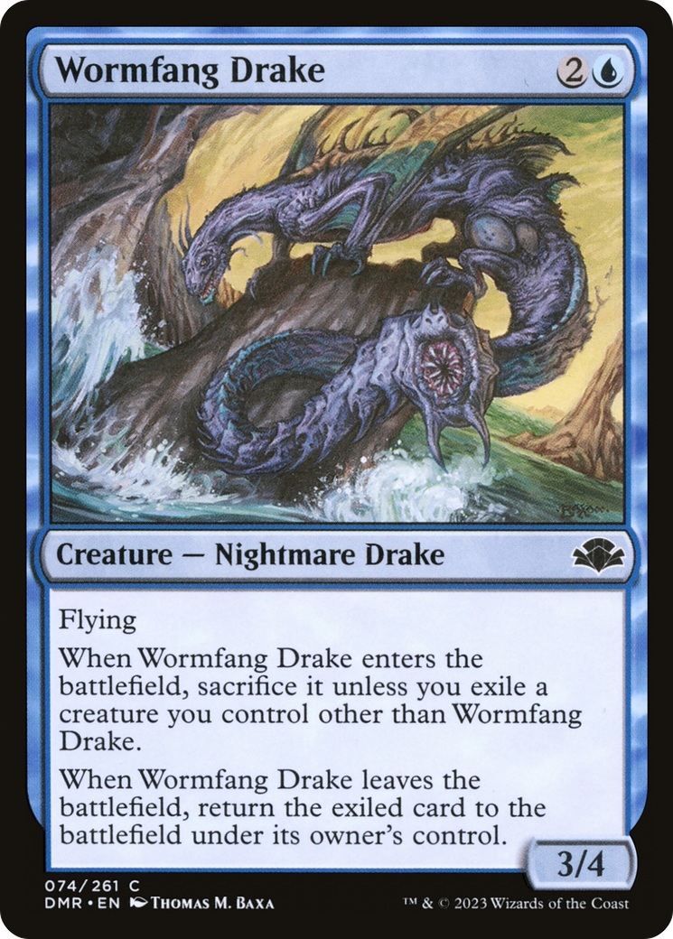 Wormfang Drake [Dominaria Remastered] | Sanctuary Gaming