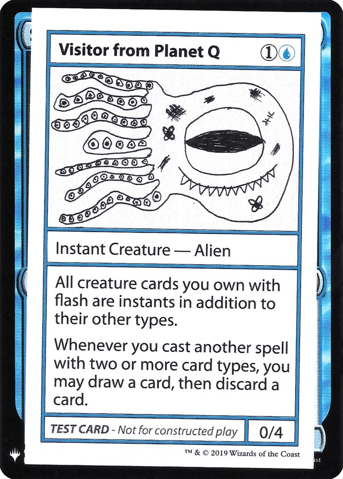Visitor from Planet Q [Mystery Booster Playtest Cards] | Sanctuary Gaming