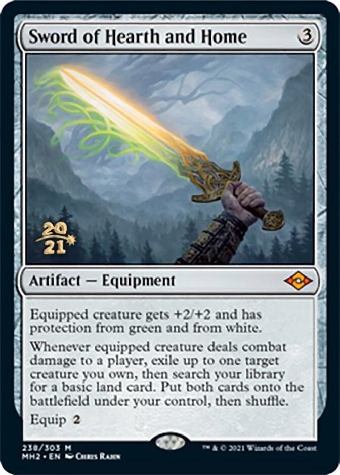 Sword of Hearth and Home [Modern Horizons 2 Prerelease Promos] | Sanctuary Gaming