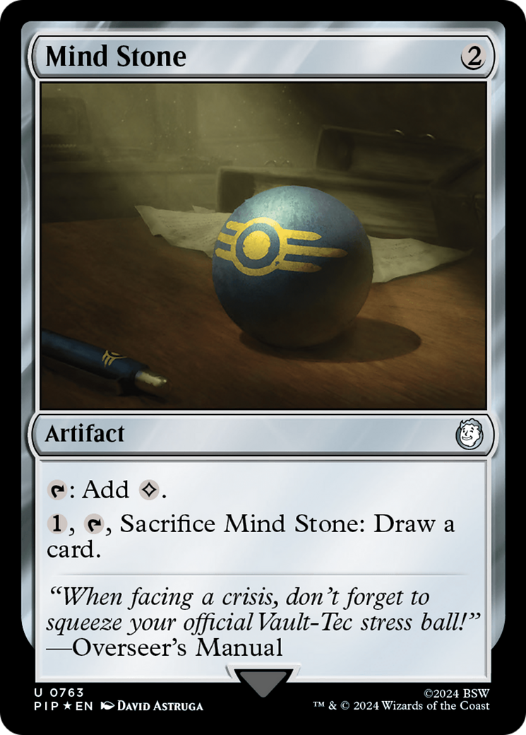 Mind Stone (Surge Foil) [Fallout] | Sanctuary Gaming