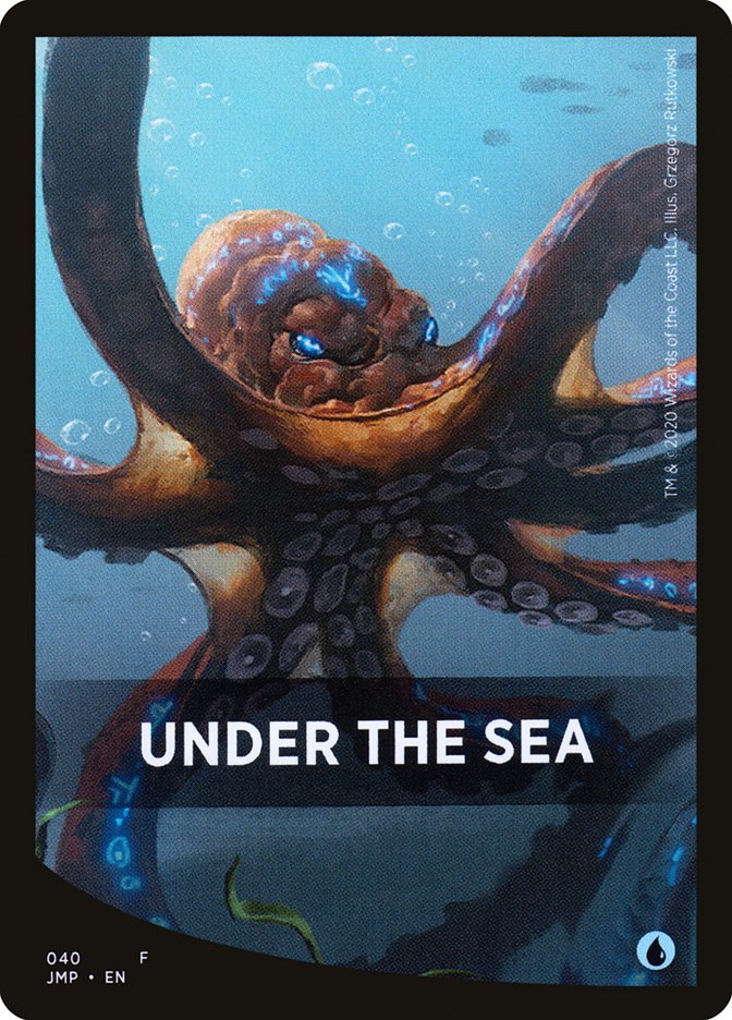 Under the Sea Theme Card [Jumpstart Front Cards] | Sanctuary Gaming