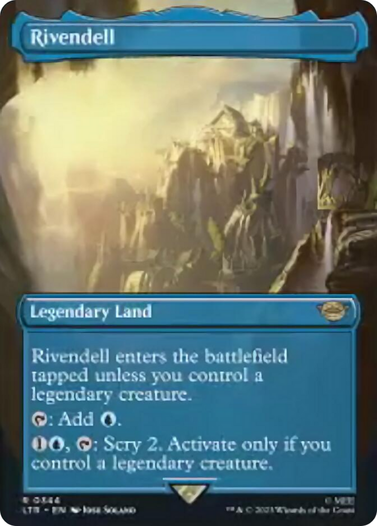 Rivendell (Borderless Alternate Art) [The Lord of the Rings: Tales of Middle-Earth] | Sanctuary Gaming