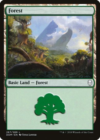 Forest (267) [Dominaria] | Sanctuary Gaming