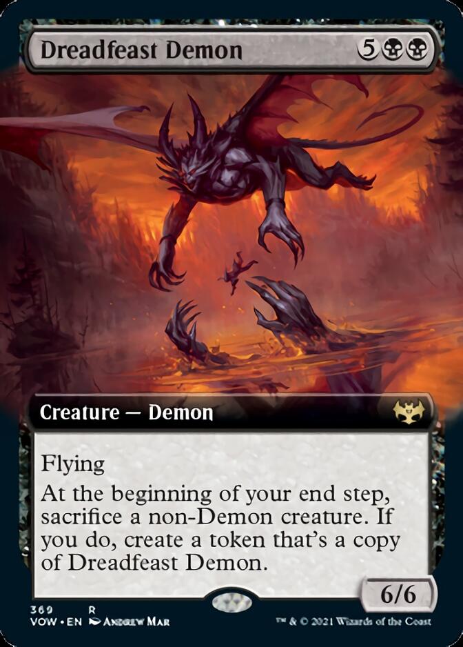 Dreadfeast Demon (Extended) [Innistrad: Crimson Vow] | Sanctuary Gaming