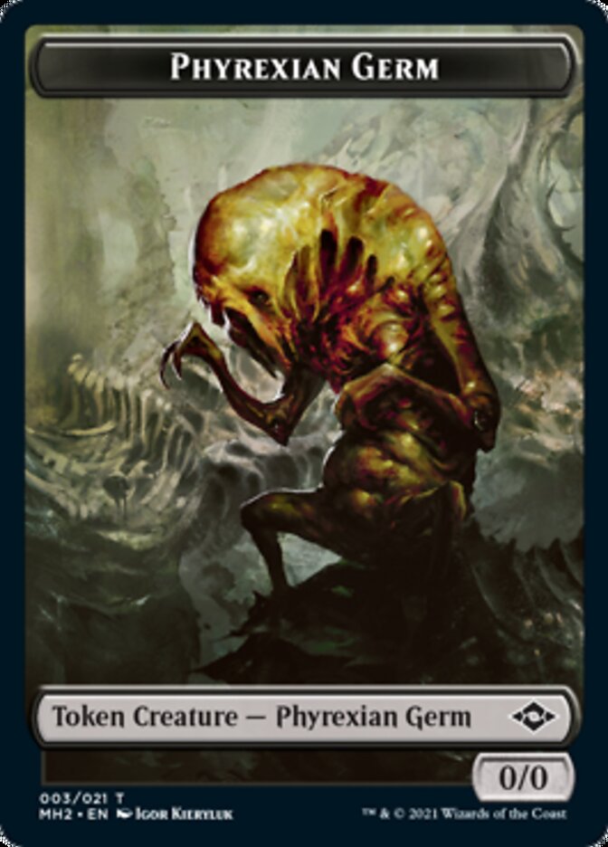 Phyrexian Germ Token // Treasure Token (#21) [Modern Horizons 2 Tokens] | Sanctuary Gaming